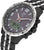 Reloj de hombre con esfera gris-marrón, manecillas grandes y pantalla digital en la pantalla