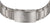 Pulsera de acero inoxidable para hombre con cierre a presión