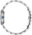 "Reloj de mujer con caja de acero inoxidable plateado y bisel perforado, brazalete de acero inoxidable"
