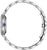 Citizen Eco-Drive reloj para mujer, caja y brazalete de eslabones plateados, vista lateral