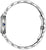 "Reloj de mujer Citizen, caja de acero inoxidable plateado con botón de corona azul"