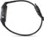 Pulsera de reloj Casio en vista lateral, cierre negro y eslabones de la correa