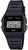 Reloj digital de pulsera con correa de plástico negra y pantalla LCD, WR