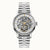 Ingersoll The Charles I05803B Herrenuhr Silber • Automatikwerk • Skelett-Zifferblatt