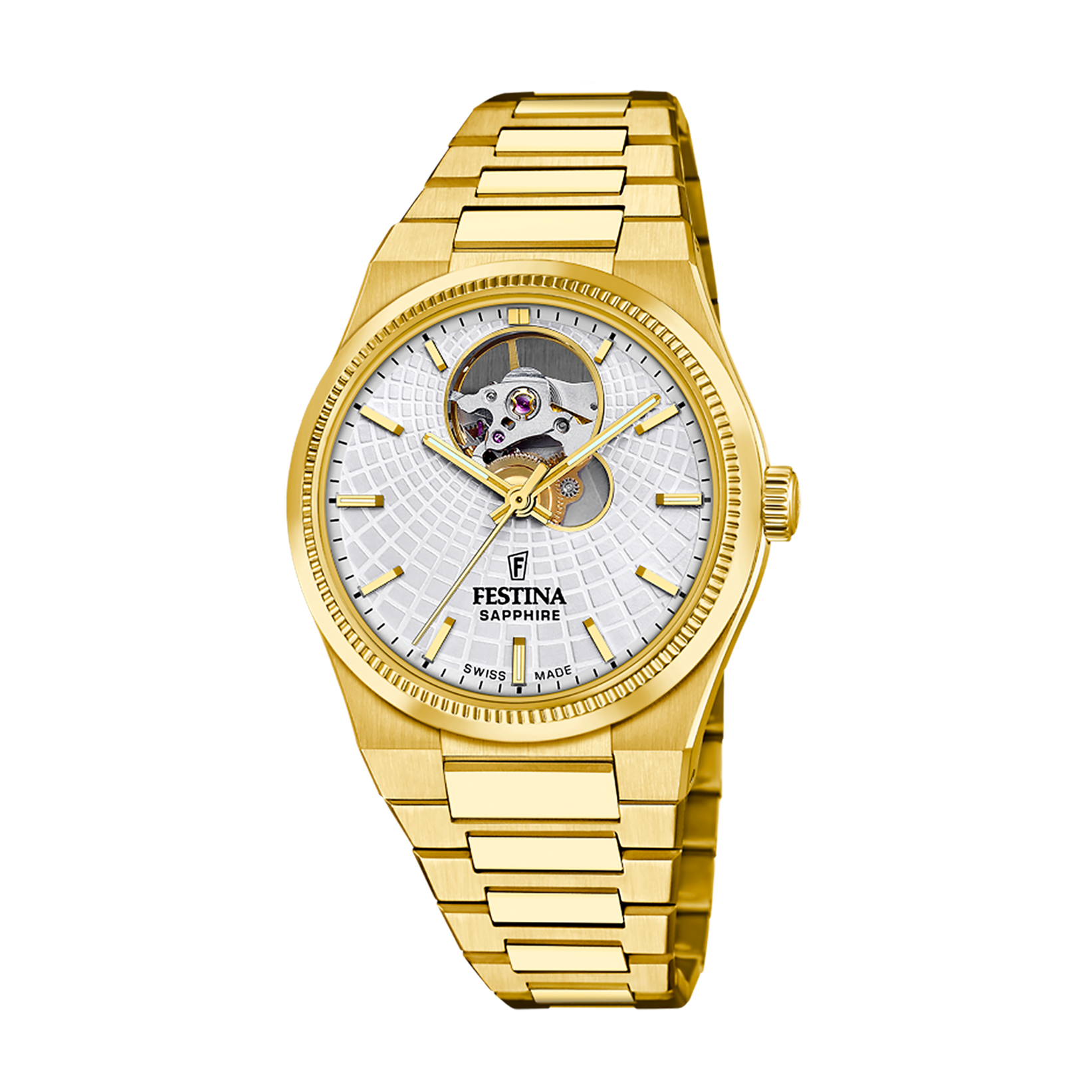 Festina Rivé F20064/1 Damen Armbanduhr • Automatikwerk Swiss Made • Saphirglas