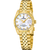 Festina Classic Swiss Made F20089/1 Damenuhr • Saphirglas • Edelstahlarmband Gold