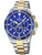Festina Prestige F20363/2 Herrenuhr Blau • Chronograph • Bicolor-Edelstahl
