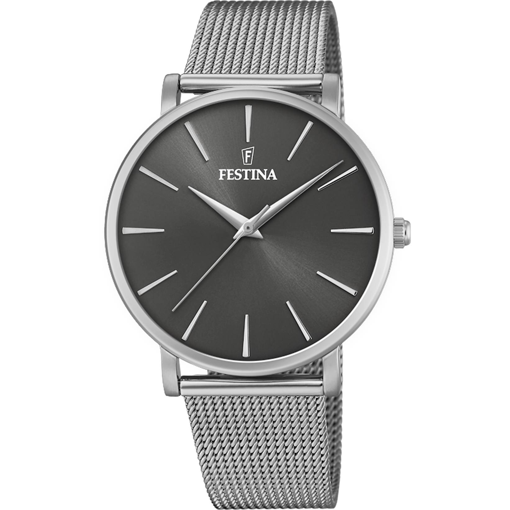 Festina Boyfriend F20475/4 Damenuhr Schwarz • Mineralglas • Edelstahlgehäuse