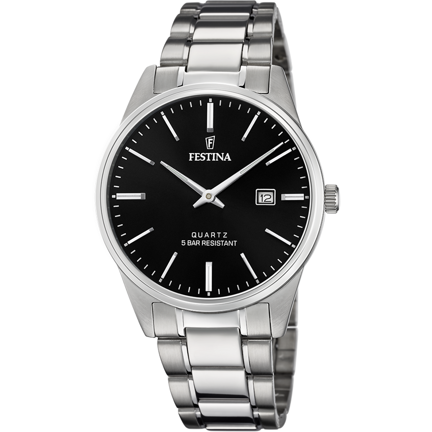 Festina Classics F20511/4 Herrenuhr Schwarz • Mineralglas • Quarzwerk MIYOTA