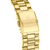 Pulsera de eslabones para hombre Festina con cierre y tapa trasera en tono dorado