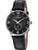 Festina Retro F20566/4 Herren Armbanduhr • Miyota Quarzwerk • Schwarzes Kalbslederarmband