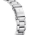 Pulsera de acero inoxidable de reloj de mujer con cierre, vista lateral