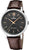Reloj Festina para hombre con correa de cuero marrón, caja de acero inoxidable y esfera oscura