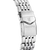 Reloj de buceo para hombre: pulsera de metal con cierre, vista lateral