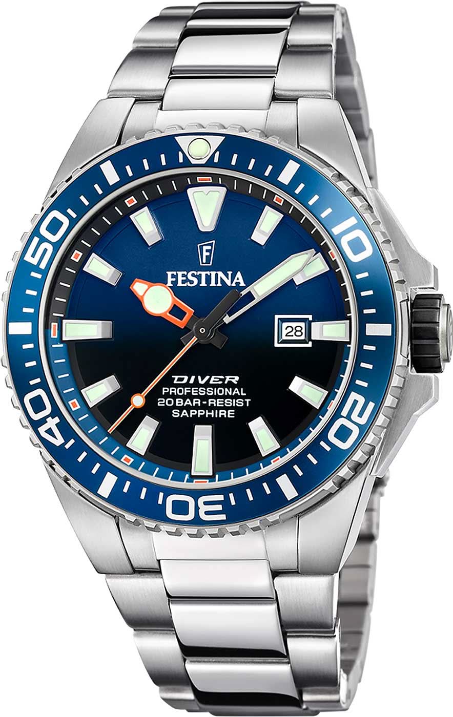 Reloj de pulsera para hombre: esfera azul, correa de acero, bisel, ventana de fecha
