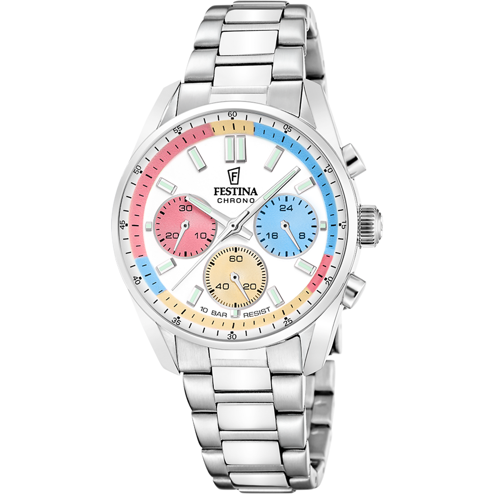 Festina Boyfriend F20753/6 Damenuhr • Chronograph • 10 ATM