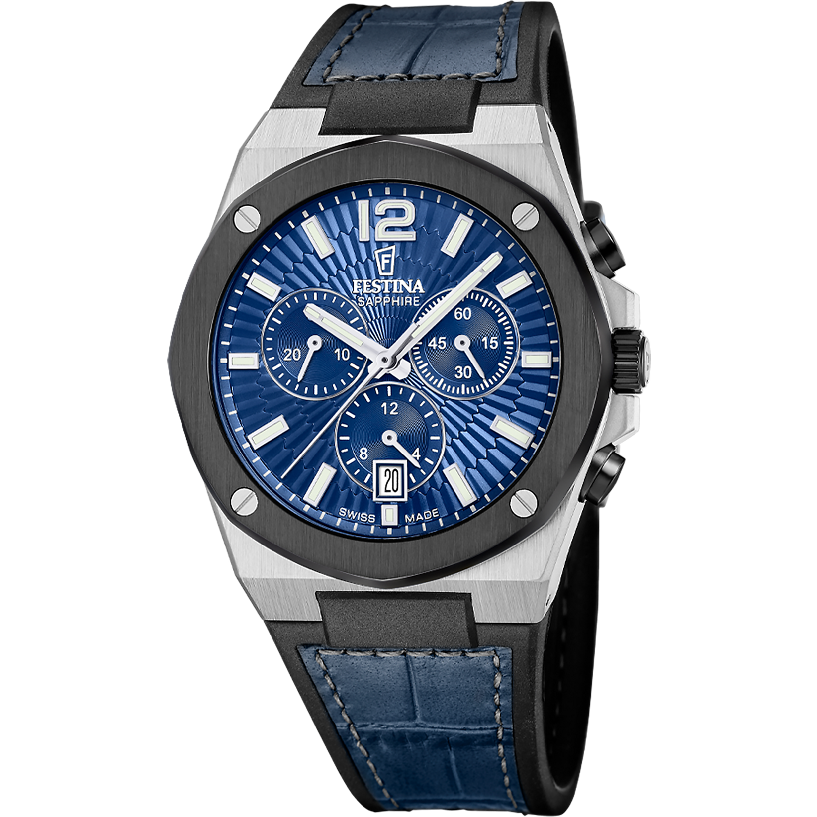 Festina Vallée F22003/2 Herrenuhr • Saphirglas • Chronograph