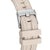 Festina Pulsera de silicona beige con hebilla de pasador de metal