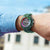 Festina Chrono Bike reloj de hombre en la muñeca con correa verde