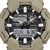 Reloj Casio G-Shock para hombre, vista frontal con caja beige, esfera analógica y pantalla digital