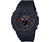 Reloj Casio G-Shock para hombre con caja negra octogonal y pantalla digital, correa de caucho