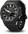 Casio G-Shock reloj para hombre vista frontal: esfera negra, marco protector, botones laterales