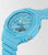 G-Shock reloj para hombre con caja azul, vista de la pantalla y botones