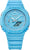 Reloj G-Shock para hombre con correa de silicona azul y esfera redonda digital/analógica