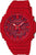 Reloj de hombre rojo con esfera G-SHOCK y correa de silicona