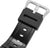 Pulsera Casio G-Shock: correa de caucho negro con cierre de metal, hebilla plateada