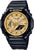 Reloj Casio G-Shock para hombre con caja negra, esfera dorada y correa de caucho