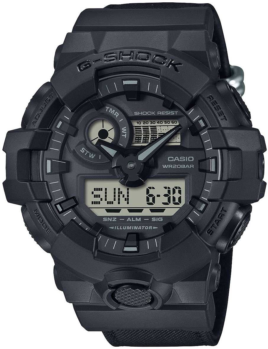Reloj Casio G-Shock para hombre con pantalla digital negra y caja resistente a golpes