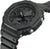 Reloj Casio G-Shock: caja oscura, pulsadores y pasadores de correa visibles