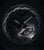 Reloj Casio G-Shock con esfera luminiscente en la oscuridad con marcadores verdes y Tough Solar
