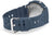 Reloj Casio G-Shock para hombre con correa de silicona azul oscuro y hebilla de metal