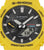 Casio G-Shock reloj con correa y caja amarillas, esfera negra y Tough Solar