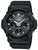 Casio G-Shock Reloj para hombre, esfera negra con pantalla digital e índices luminosos