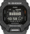 Casio G-Shock reloj para hombre, vista frontal con WR200BAR y pantalla digital