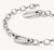 Pulsera de eslabones Thomas Sabo en plata con cierre de mosquetón y eslabones circulares
