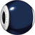 Charm de acero inoxidable Glory-1 con diseño de esfera azul oscuro y apertura plateada