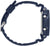 G-Shock reloj para hombre, vista de correa con ojales metálicos y banda de caucho azul