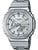 Reloj Casio G-Shock para hombre con correa de metal plateada y pantalla analógico-digital