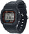 Reloj de hombre con caja negra, correa oscura y pantalla digital