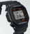 Reloj para hombre con caja negra, pantalla digital iluminada y logo PROTECTION