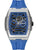 Ingersoll Challenger I12308 Herrenuhr Blau • Automatikwerk • Skelett-Zifferblatt
