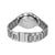 Pulsera de hombre vista trasera: pulsera de titanio cerrada con cierre desplegable