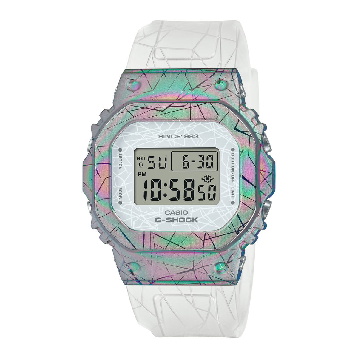 Casio G-SHOCK GM-S5640GEM-7ER Damenuhr • Limitierte Sonderedition • Mineralglas