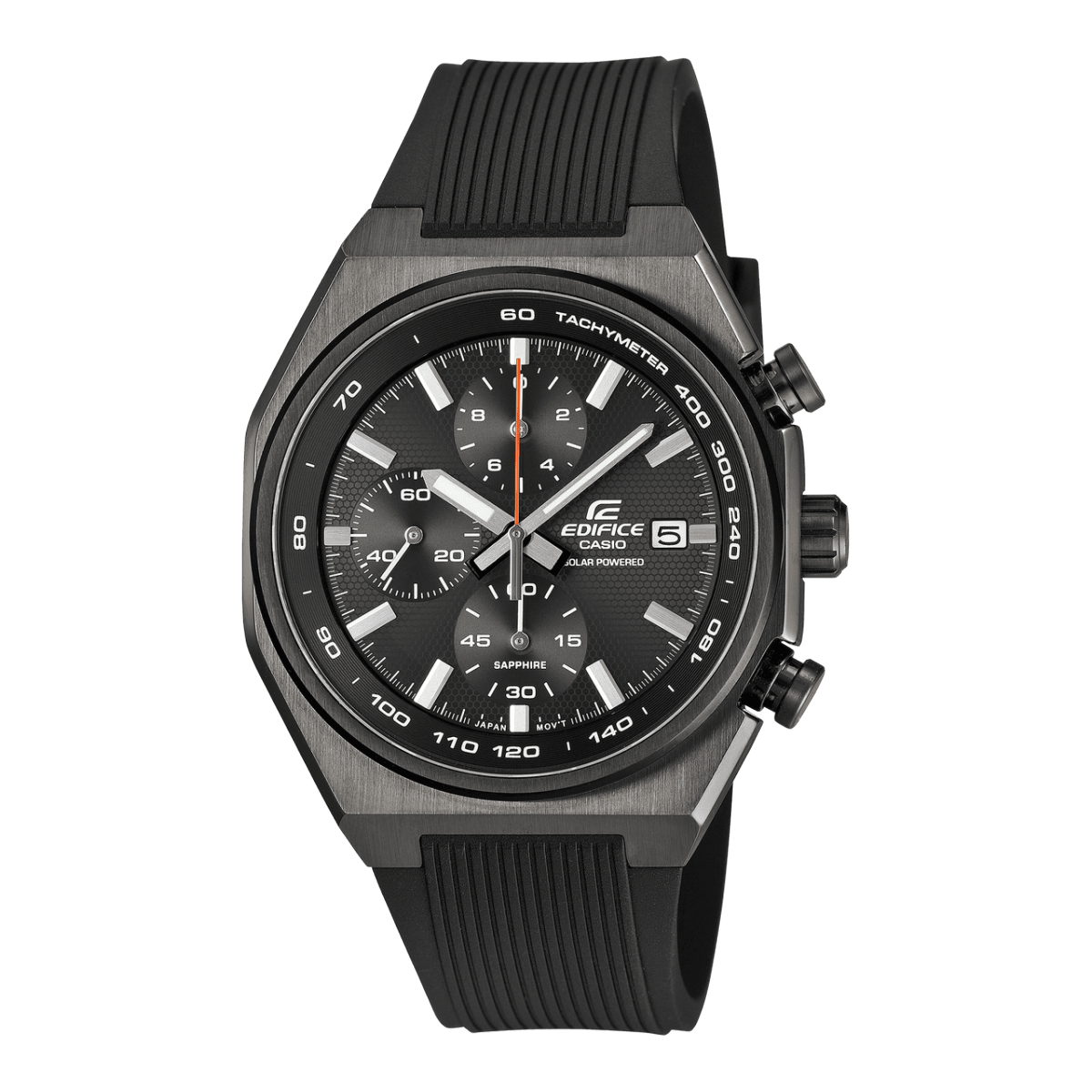Casio Edifice EFS-S660PB-1AEF Herren Chronograph Solar Schwarz • Saphirglas • 10 bar wasserdicht