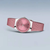 Reloj Bering para mujer con esfera rosa y correa Milanesa ancha rosa, vista lateral