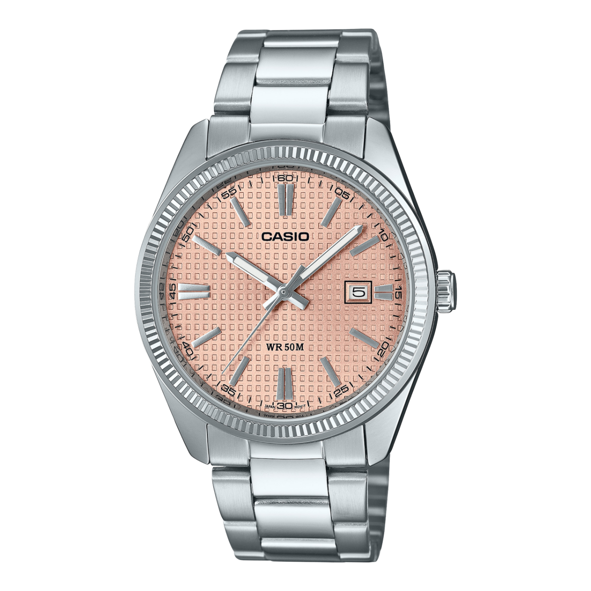 Casio Timeless MTP-1302PE-4AVEF Herrenuhr • Mineralglas • Edelstahlarmband